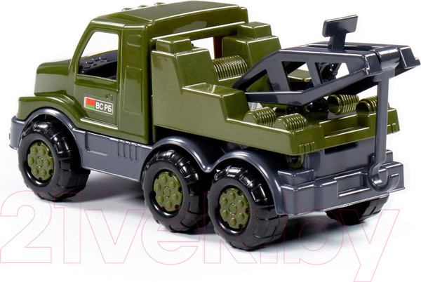 Изображение товара Эвакуатор игрушечный Полесье Эвакуатор военный Гоша / 49056