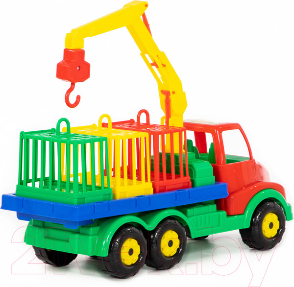 Изображение товара Автомобиль игрушечный Полесье Автомобиль для перевозки зверей Муромец / 44105