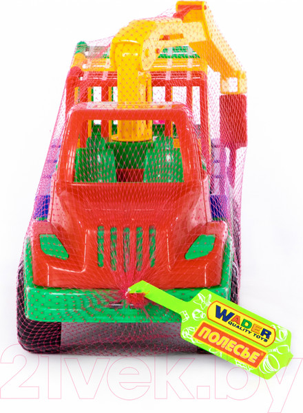 Изображение товара Автомобиль игрушечный Полесье Автомобиль для перевозки зверей Муромец / 44105