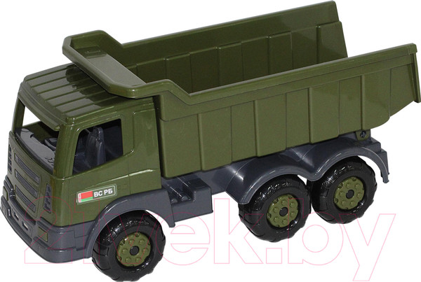 Изображение товара Самосвал игрушечный Полесье Престиж военный / 49179