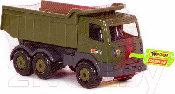 Изображение товара Самосвал игрушечный Полесье Престиж военный / 49179