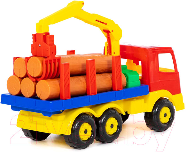 Изображение товара Лесовоз игрушечный Полесье Лесовоз Престиж / 44198
