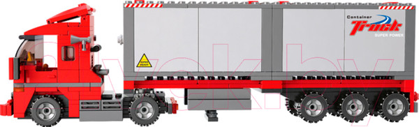 Изображение товара Конструктор Sluban Автопоезд / M38-B0338 (345эл)