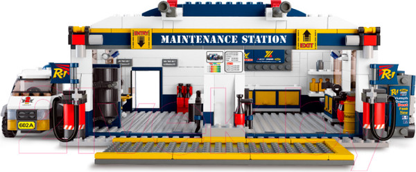 Изображение товара Конструктор Sluban Формула 1 станция техобслуживания / M38-B0356