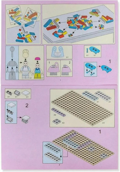 Изображение товара Конструктор Sluban Кафе "Мороженное" / M38-B0525