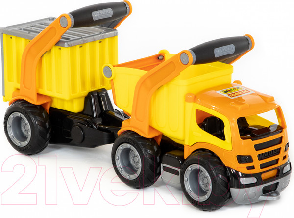 Изображение товара Самосвал игрушечный Полесье с полуприцепом ГрипТрак / 9432