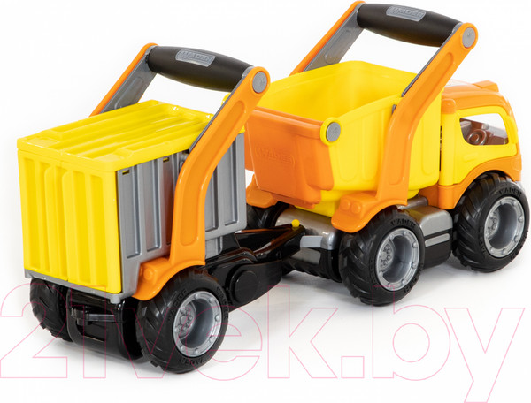 Изображение товара Самосвал игрушечный Полесье с полуприцепом ГрипТрак / 9432