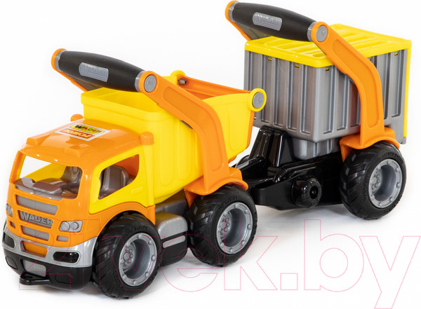 Изображение товара Самосвал игрушечный Полесье с полуприцепом ГрипТрак / 9432