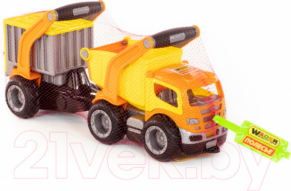 Изображение товара Самосвал игрушечный Полесье с полуприцепом ГрипТрак / 9432