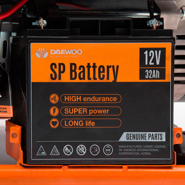 Изображение товара Бензиновый генератор Daewoo Power GDA 7500E-3