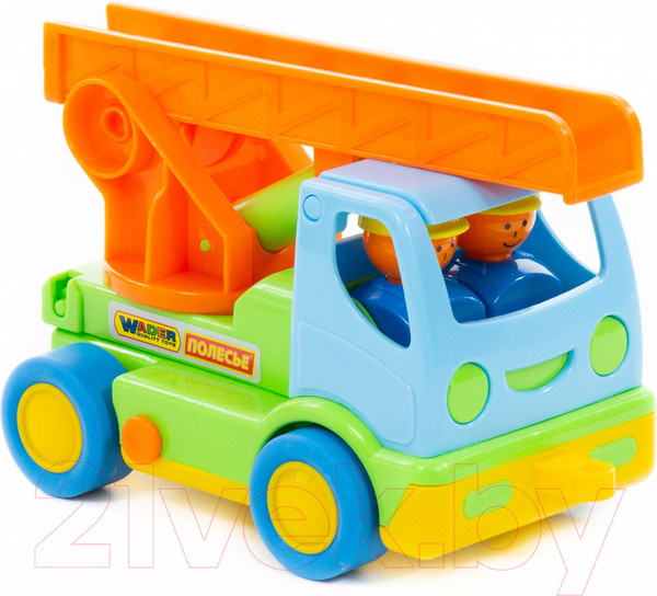 Изображение товара Автомобиль игрушечный Полесье Мой первый грузовик Пожарный / 3225 (в сеточке)