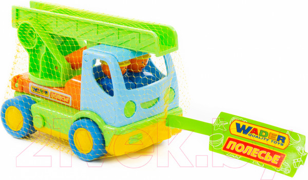 Изображение товара Автомобиль игрушечный Полесье Мой первый грузовик Пожарный / 3225 (в сеточке)