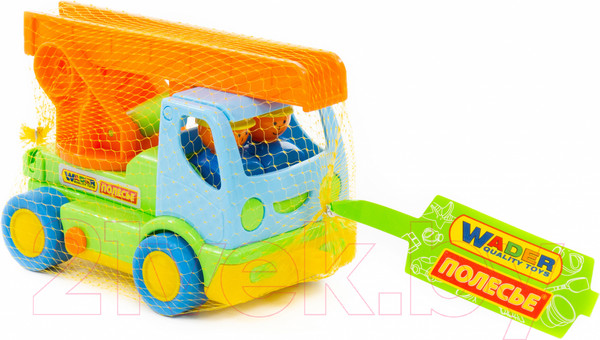 Изображение товара Автомобиль игрушечный Полесье Мой первый грузовик Пожарный / 3225 (в сеточке)