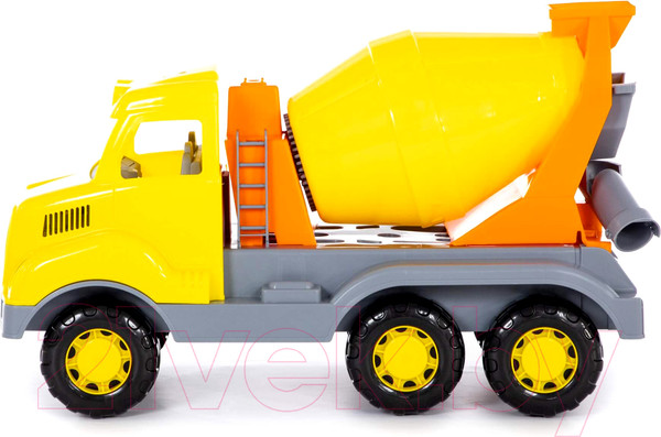 Изображение товара Бетоновоз игрушечный Полесье Богатырь / 37350
