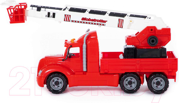 Изображение товара Автомобиль-вышка Полесье Пожарный автомобиль Майк / 55620 (в сеточке)