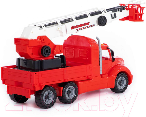 Изображение товара Автомобиль-вышка Полесье Пожарный автомобиль Майк / 55620 (в сеточке)