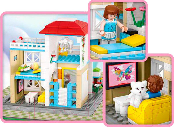 Изображение товара Конструктор Sluban Родной дом / M38-B0533