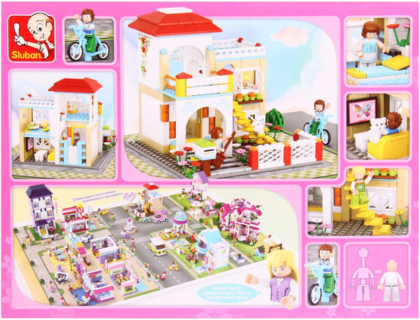 Изображение товара Конструктор Sluban Родной дом / M38-B0533