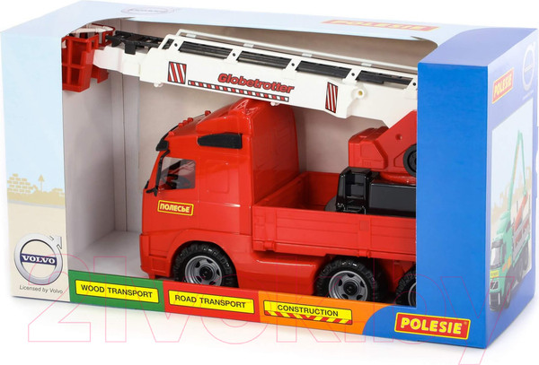Изображение товара Автомобиль-вышка Полесье Пожарный автомобиль Volvo / 58379 (в коробке)