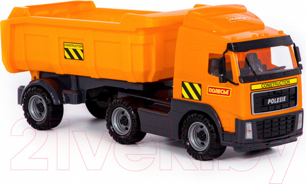 Изображение товара Самосвал игрушечный Полесье с полуприцепом / 9524 (в коробке)