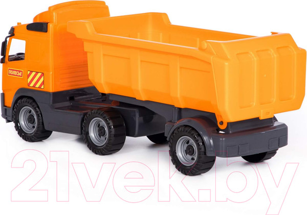 Изображение товара Самосвал игрушечный Полесье с полуприцепом / 8749 (в сеточке)