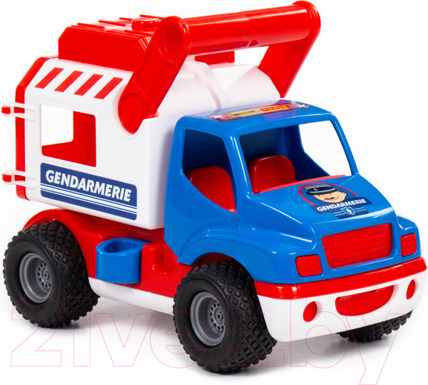 Изображение товара Автомобиль игрушечный Полесье КонсТрак-жандармерия / 46543 (в сеточке)