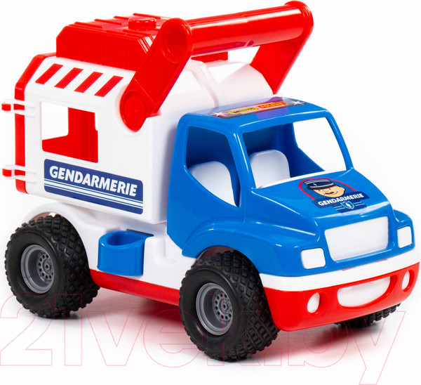 Изображение товара Автомобиль игрушечный Полесье КонсТрак-жандармерия / 46543 (в сеточке)