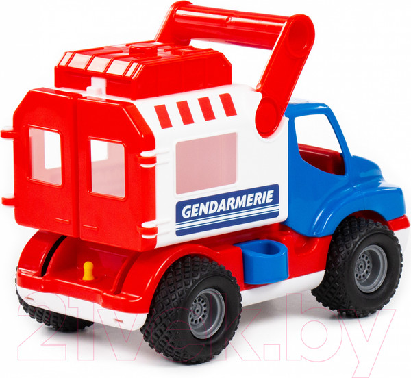 Изображение товара Автомобиль игрушечный Полесье КонсТрак-жандармерия / 46543 (в сеточке)