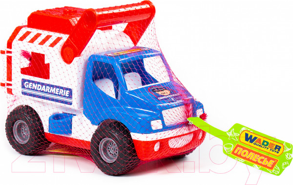 Изображение товара Автомобиль игрушечный Полесье КонсТрак-жандармерия / 46543 (в сеточке)