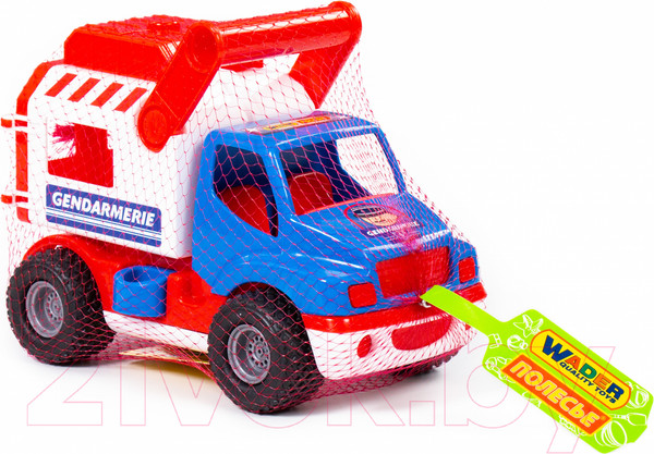 Изображение товара Автомобиль игрушечный Полесье КонсТрак-жандармерия / 46543 (в сеточке)