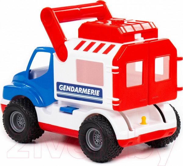 Изображение товара Автомобиль игрушечный Полесье КонсТрак-жандармерия / 46543 (в сеточке)