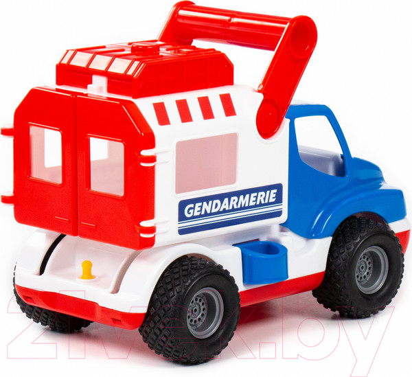 Изображение товара Автомобиль игрушечный Полесье КонсТрак-жандармерия / 46543 (в сеточке)