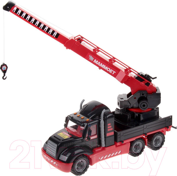 Изображение товара Кран игрушечный Полесье Mammoet с поворотной платформой / 56771