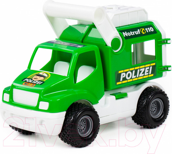 Изображение товара Автомобиль игрушечный Полесье Автомобиль КонсТрак-полиция / 0469 (в сеточке)