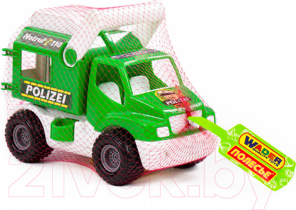 Изображение товара Автомобиль игрушечный Полесье Автомобиль КонсТрак-полиция / 0469 (в сеточке)