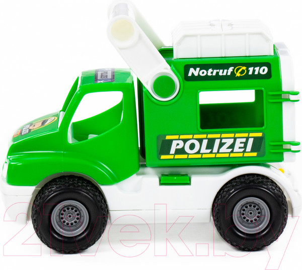 Изображение товара Автомобиль игрушечный Полесье Автомобиль КонсТрак-полиция / 0469 (в сеточке)