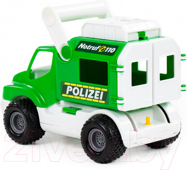Изображение товара Автомобиль игрушечный Полесье Автомобиль КонсТрак-полиция / 0469 (в сеточке)