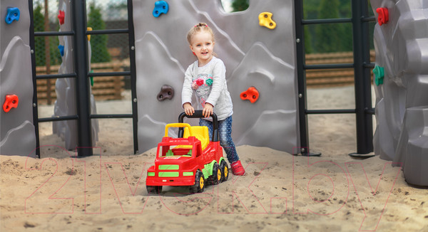 Изображение товара Каталка детская Полесье Буран №1 / 43634 (красный)