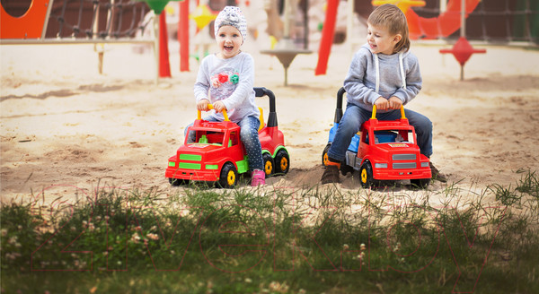 Изображение товара Каталка детская Полесье Буран №1 / 43634 (красный)