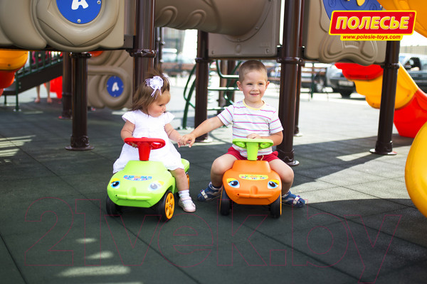 Изображение товара Каталка детская Полесье Мой любимый автомобиль / 44600 (оранжевый)