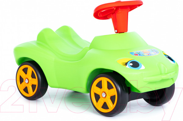 Изображение товара Каталка детская Полесье Мой любимый автомобиль / 44617 (зеленый)