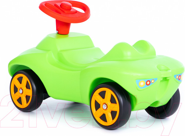 Изображение товара Каталка детская Полесье Мой любимый автомобиль / 44617 (зеленый)