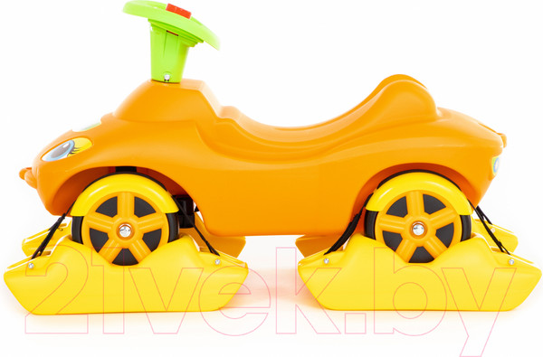 Изображение товара Каталка детская Полесье Мой любимый автомобиль / 44631 (оранжевый)
