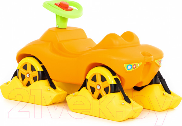 Изображение товара Каталка детская Полесье Мой любимый автомобиль / 44631 (оранжевый)