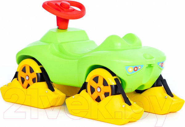 Изображение товара Каталка детская Полесье Мой любимый автомобиль / 44648 (зеленый)