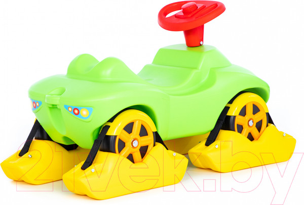 Изображение товара Каталка детская Полесье Мой любимый автомобиль / 44648 (зеленый)