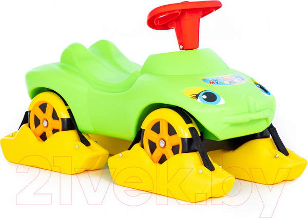 Изображение товара Каталка детская Полесье Мой любимый автомобиль / 44648 (зеленый)