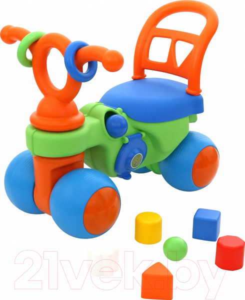 Изображение товара Каталка детская Полесье Крокодильчик / 46154