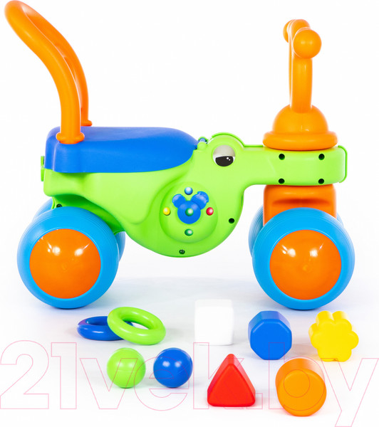 Изображение товара Каталка детская Полесье Крокодильчик / 46154