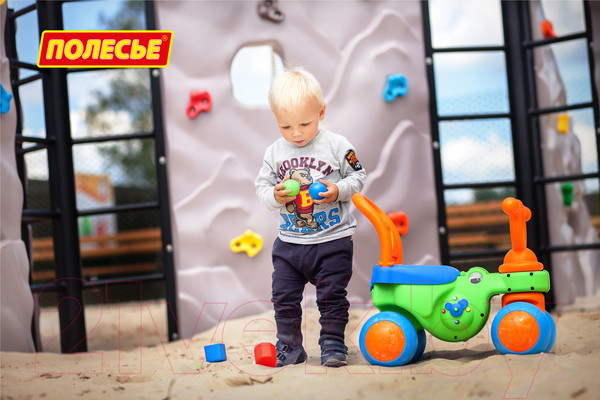 Изображение товара Каталка детская Полесье Крокодильчик / 46154